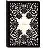 Carnet de notes couverture souple- Luxe Lace (black border)*