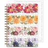 Carnet de notes à spirales - Notable Floral (floral stripe)