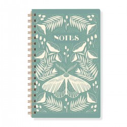 Carnet de notes à spirales (160 pages) - Moth (Moth)