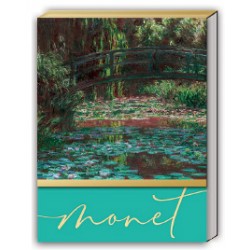 Pocket carnet de notes aimanté - Pont Japonais Monet