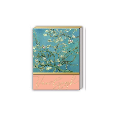 Pocket carnet de notes aimanté - Amandier en Fleurs Van Gogh
