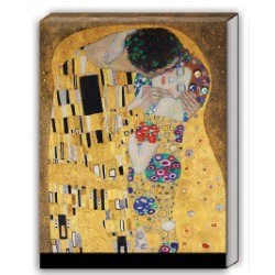 Pocket carnet de notes aimanté - Le baiser Klimt