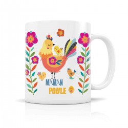 Mug céramique 350ml - Maman Poule