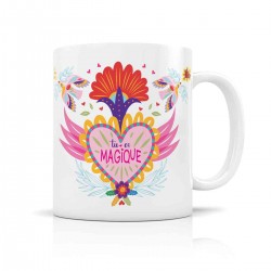 Mug ceramic 350ml - Tu es magique