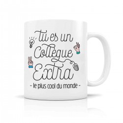 Mug ceramic 350ml - Tu es un collègue extra