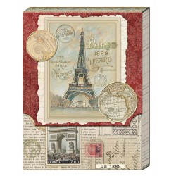 Pocket Carnet Notes 'Paris Newspaper'
