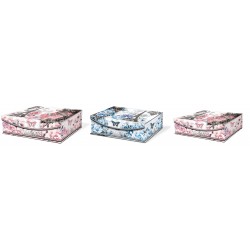 Set 3 boîtes rectangulaires gigognes GM - Pink Floral Paris