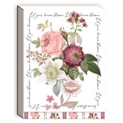 Pocket notepad (rose) - Notable Floral