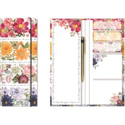 Carnet blocs notes & stylo - Notable Floral