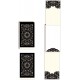 Long notepad (black lace)- Luxe Lace