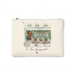 Trousse rectangulaire PM (20x13 cm) - La vie Parisienne
