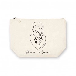 Trousse rectangulaire GM (28x20 cm) - Mama love
