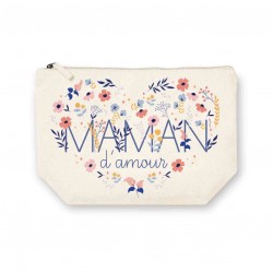 Trousse rectangulaire GM (28x20 cm) - Maman d'amour