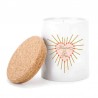 Bougie parfumée XL 250gr en céramique - Allumer le feu