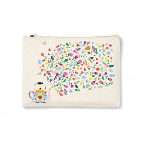 Trousse rectangulaire PM (20x13 cm) - Théière