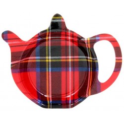 Repose sachet de thé en mélamine - Tartan
