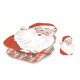 Rectangular gift box - Oversized Santa