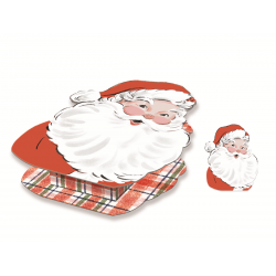 Boite rectangulaire découpée Noel - Oversized Santa