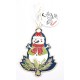 Christmas adornment - Bonhomme de neige