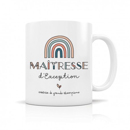 Mug céramique 350ml - Maîtresse d'exception BDC