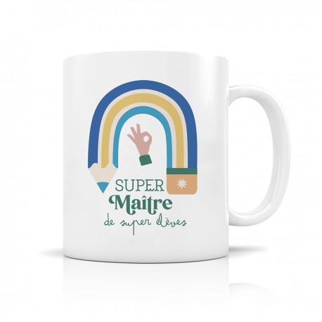 Mug céramique 350ml - Super maître BDC