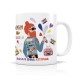 Mug ceramic 350ml - Coeur de rockeur (rockeur)