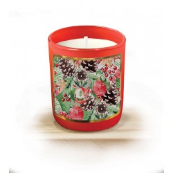 Candle 220gr - Noël floral