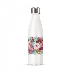 Bottle thermos - Floral rose