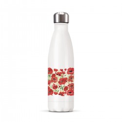 Gourde isotherme 500ml - Coquelicot