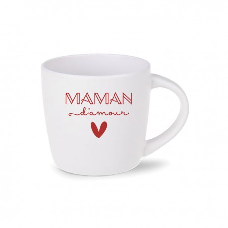 Tasse déjeuner céramique 350ml - La famille c'est tout (maman)