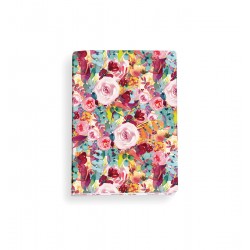 Soft cover journal - Floral rose