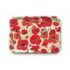 Tray recycled kraft (42x30 cm) - Coquelicot