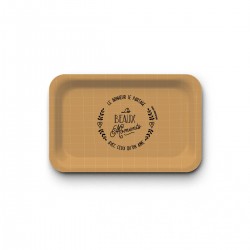 Tray recycled kraft (28x18 cm) - Les beaux moments