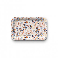 Tray recycled kraft (28x18 cm) - Liberty Branches