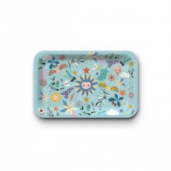 Tray recycled kraft (28x18 cm) - Soleil d'hiver