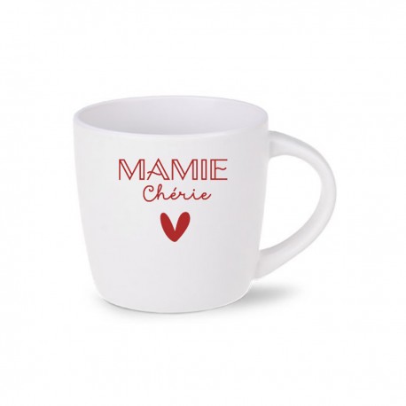 Tasse déjeuner céramique 350ml - La famille c'est tout (mamie)