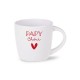 Breakfast mug ceramic 350ml - La famille c'est tout (Papy)