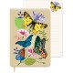Carnet de notes couverture souple - Vintage Floral (Butterflies)