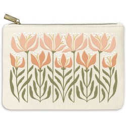 Zip pouch (Lily)- Flower market 