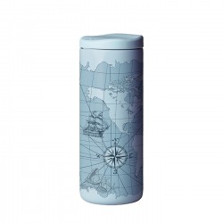 Slide Cup isothermal 350 ml Antique map - Chic Mic