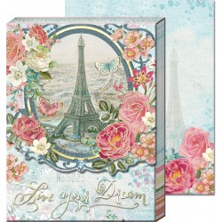 Pocket carnet de notes aimanté - Paris dream
