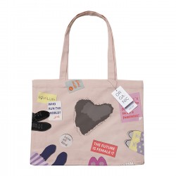 Organic tote bag Love all kind - Chic Mic