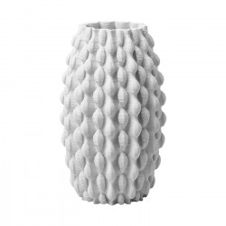 3D printed ceramic vase - Bubbles