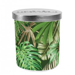 Candle jar & lid - Island Palm