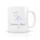 Mug ceramic 350ml - Nous (Maman chérie)