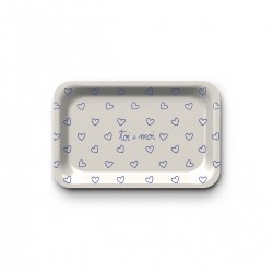 Tray recycled kraft (28x18 cm) - Nous