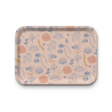 Tray recycled kraft (42x30 cm) - Sea reine