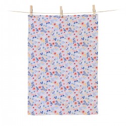 Towel 100% organic cotton (GOTS) - Liberty Romance