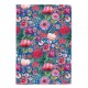 Towel 100% organic cotton (GOTS) - Floral folk