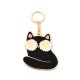 key ring - Retro love (chat)